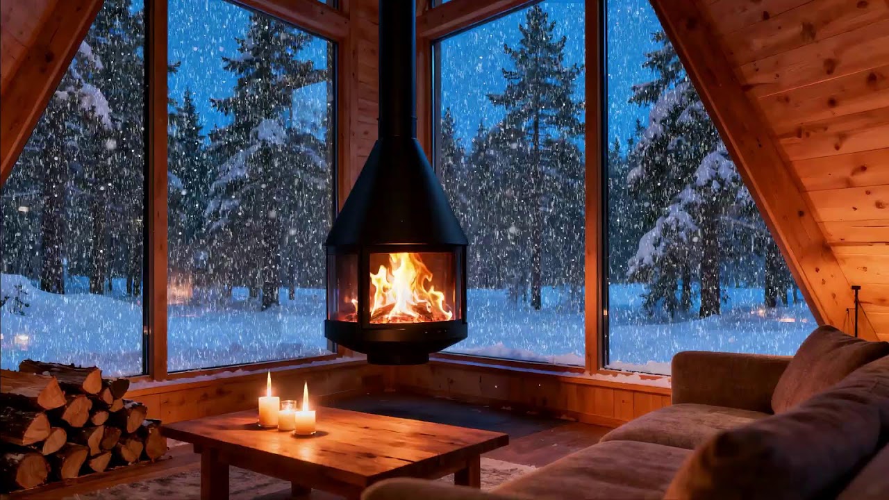 Nothing Happens Here… Just a Cozy Fireplace Night
