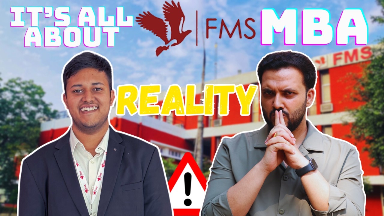 FMS Delhi MBA Student Reveals Everything! | ROI, SOP, Extempore, PI, Placements & Campus Life