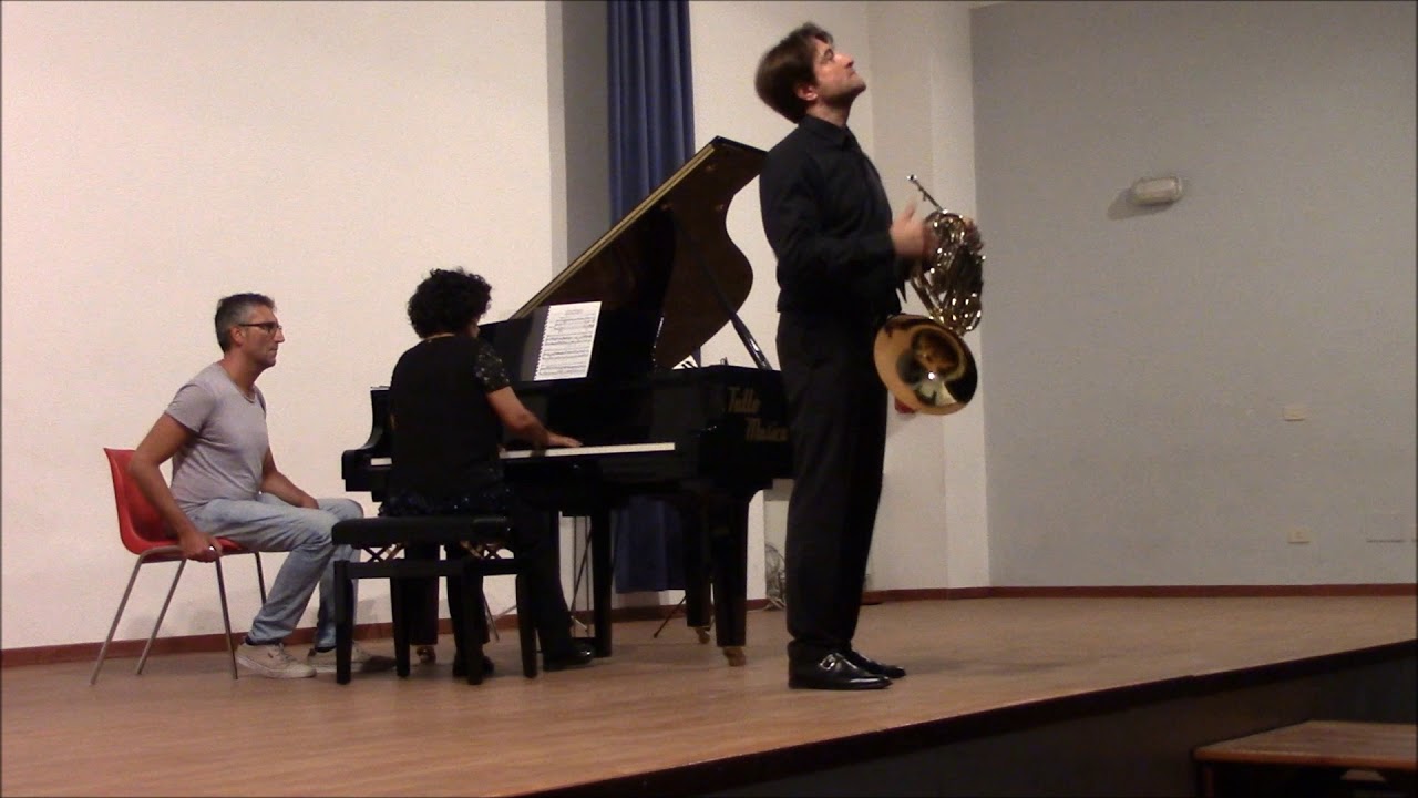 Hervè Joulain horn recital - Festival Cornistico dell'Etna 2018