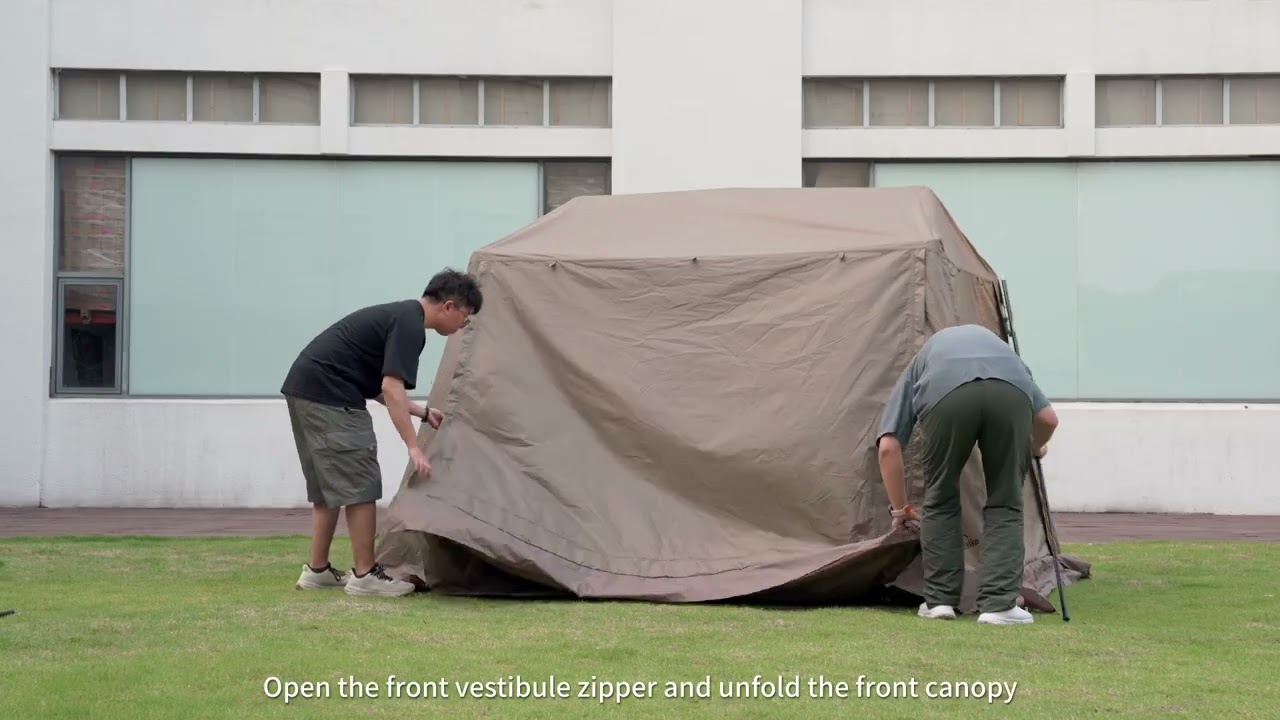 Village 6.0 Setup Instruction From bag to backyard in minutes &mdash; and we mean minutes. ⛺💨