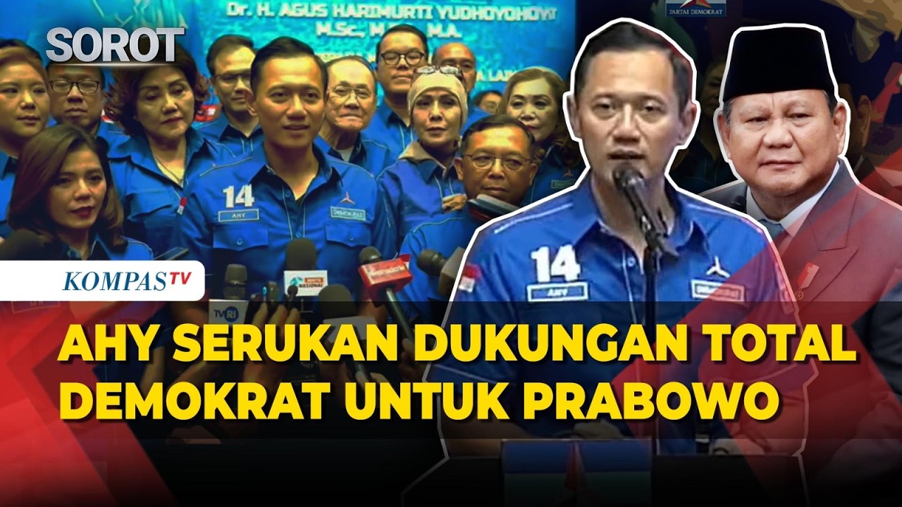 Ketum AHY Serukan Dukungan Total Demokrat untuk Pemerintahan Prabowo Subianto