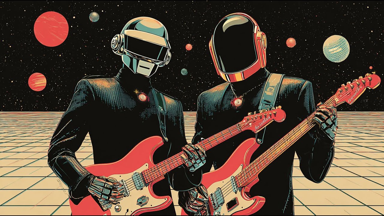 Daft Punk Futurefunk Odyssey🎶✨ | Chillwave, Synthwave, Retro Funk, Nu Disco, Electronic Playlist