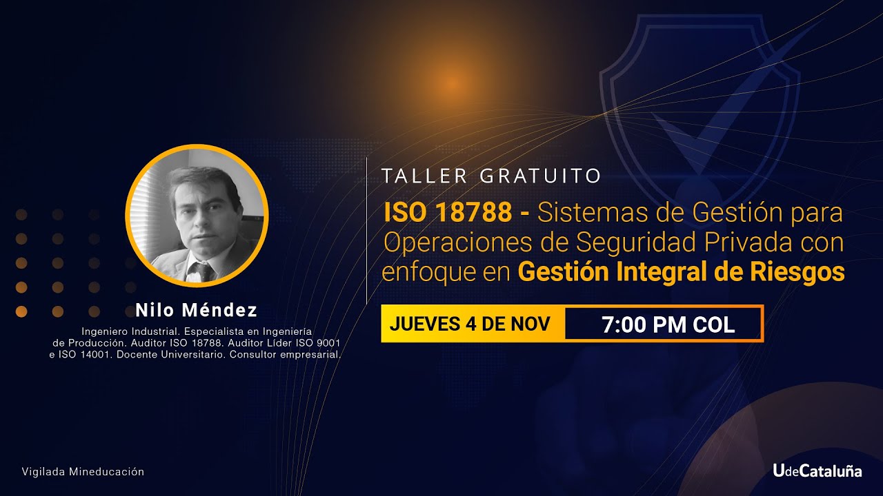 Sistemas de Gestión para Operaciones de Seguridad Privada con enfoque en Gestión Integral de Riesgos