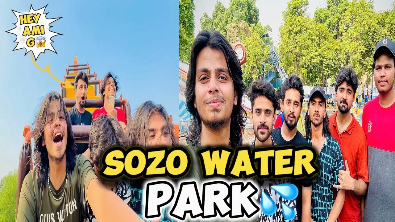 Sozo water park enjoy lahore💦|| julay may hamara dost der ka behosh ho gaya😱😢