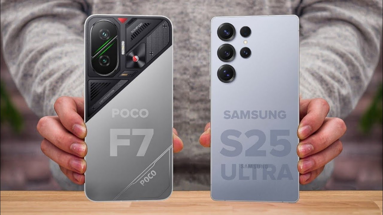 Poco F7 Vs Samsung Galaxy S25 Ultra - Which One is Batter For You ⚡