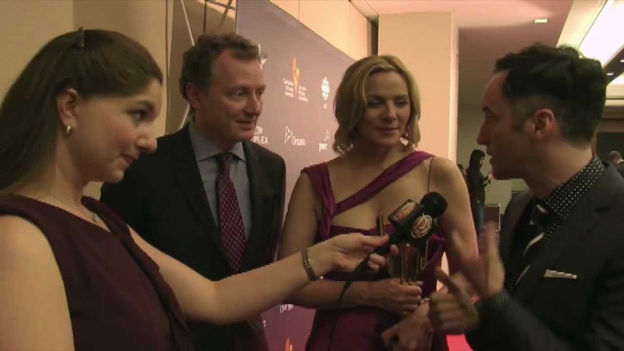KIM CATTRALL, BOB MARTIN & DON MCKELLAR - Canadian Screen Awards 2013