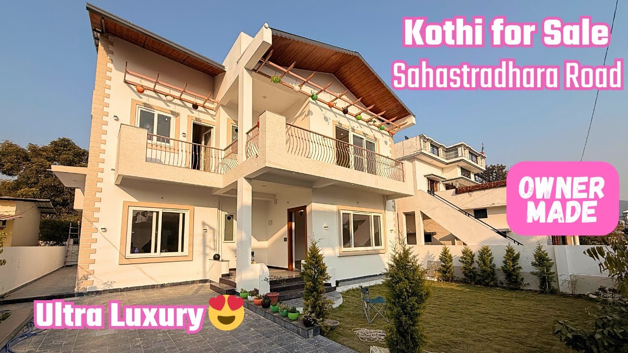 Dehradun's MOST LUXURIOUS 5 Bedroom Kothi for Sale NOW (Owner Made)