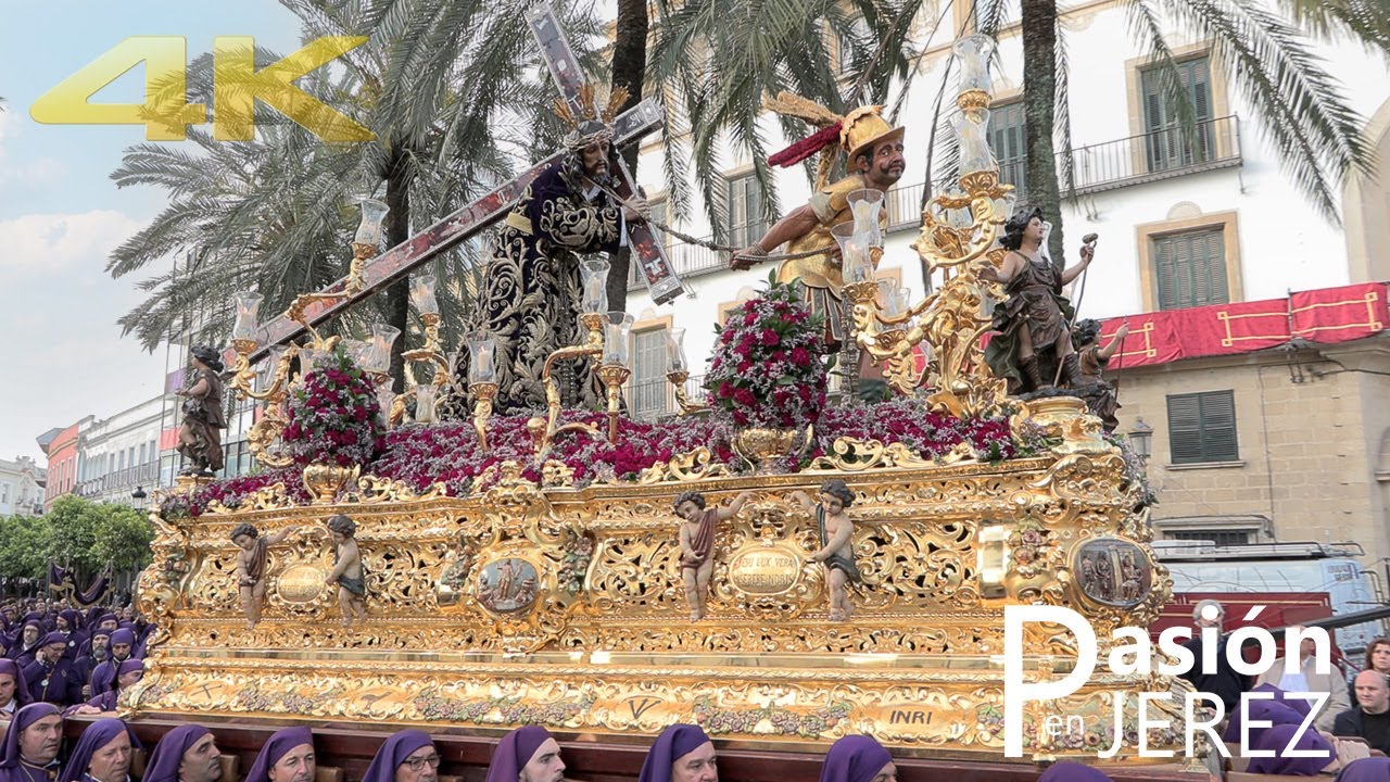 Hermandad Nazareno por calle Larga - Jerez 2025