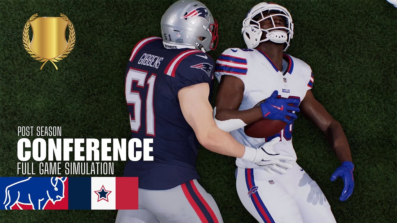 Bills vs. Patriots | 2025 Season AFC Championship | Madden NFL 26 Simulation