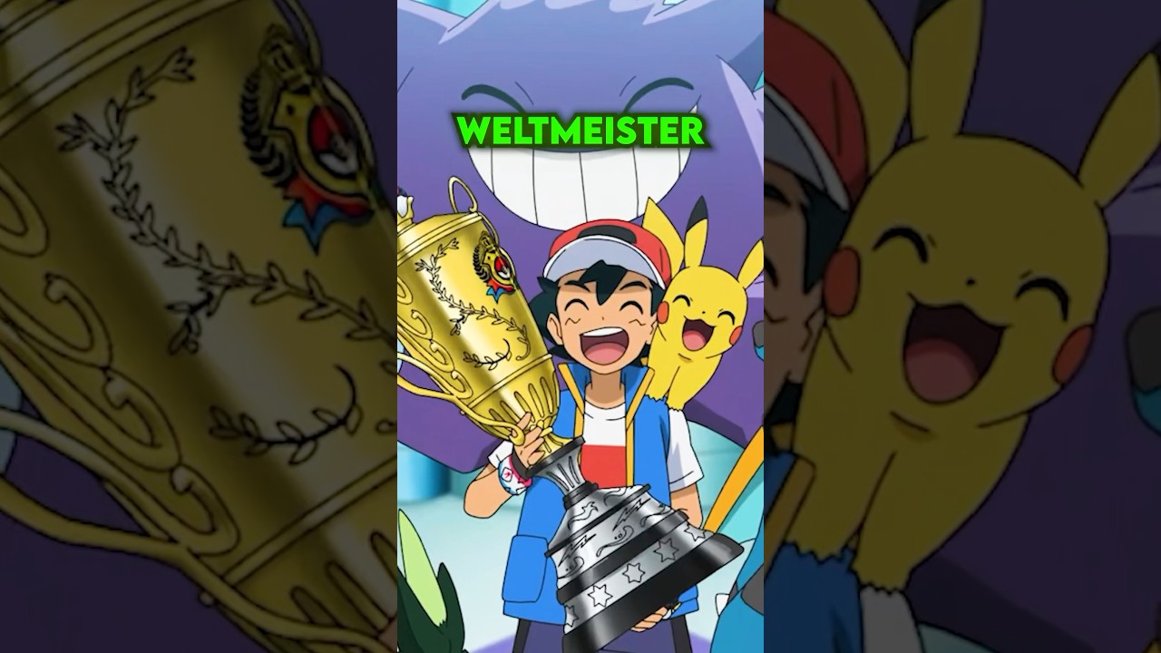 Der Moment als Ash zum Champion wurde #pokemon #anime #cartoon #nintendo