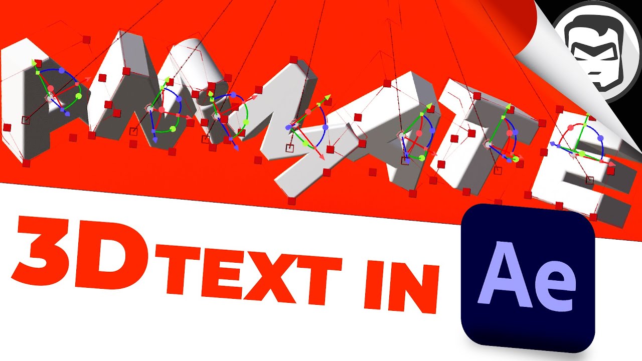 Smooth 3D Text Animation in After Effects – Easy Tutorial (Beginner Friendly)