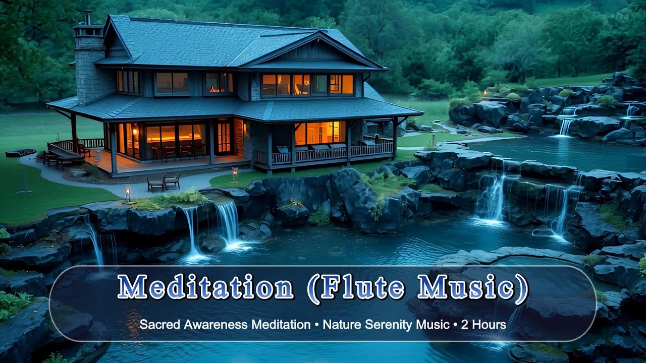 Meditation -  Flute & Ambient Calm Music | Sacred Awareness Meditation | 2 Hours Music