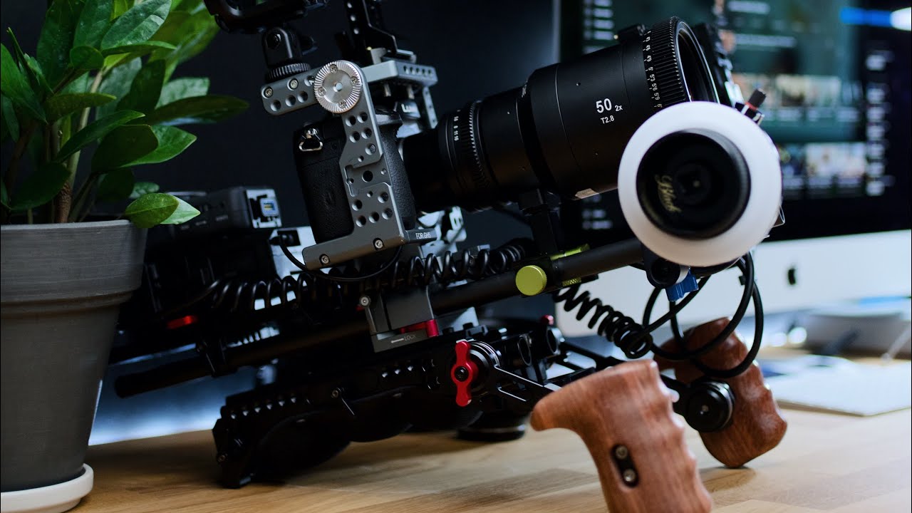 MY GH5 ANAMORPHIC SHOULDER RIG