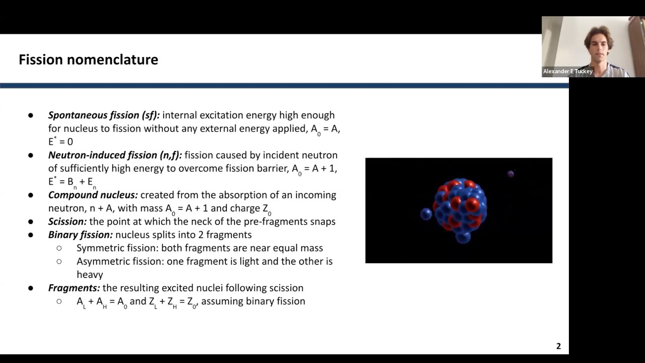 Simulating Fission Events -Alexander Tuckey, NESS 2025