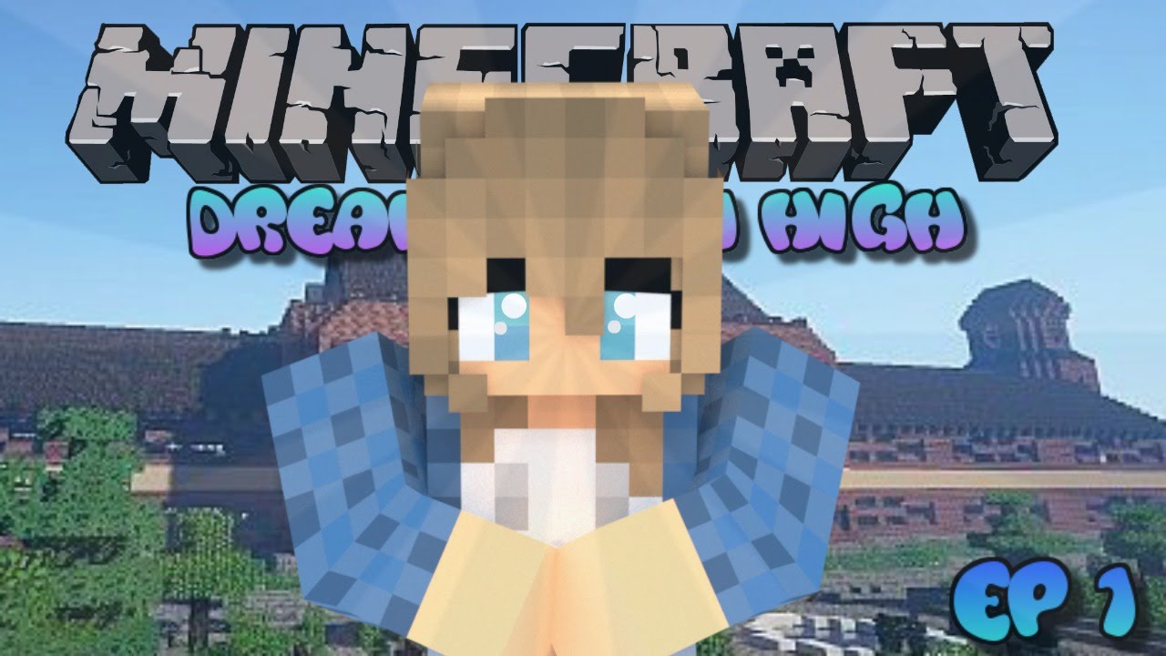 AWKWARD FIRST DAY! - Dream Realm High (Minecraft Role-Play) Ep. 1