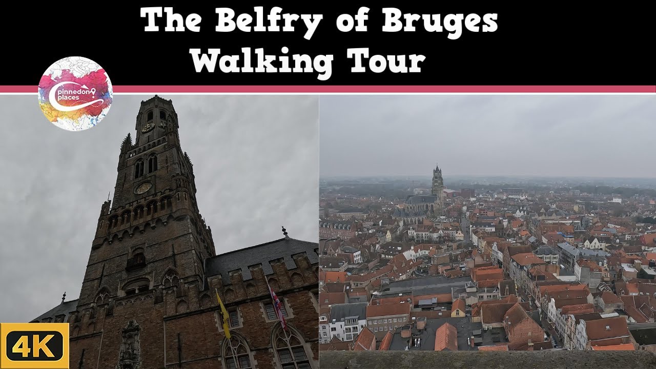 The BELFRY of BRUGES  |   Are the 366 STEPS to the Panorama of the City Worth it?