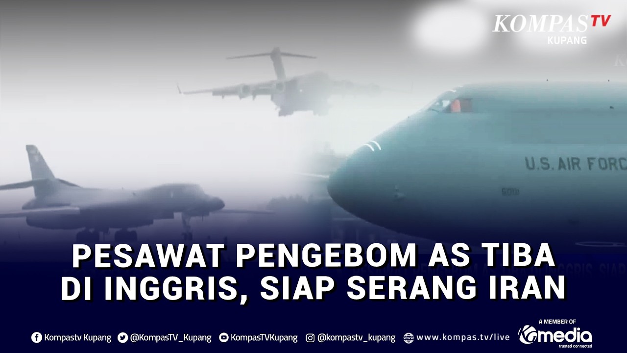 Tiga Pesawat Pengebom B-1 AS Tiba di Inggris, Sinyal Serangan Jarak Jauh ke Iran?
