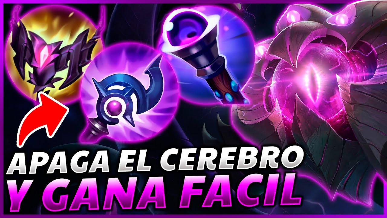 😱¡Por *ESTA RAZON* están USANDO TODOS el MEGA VELKOZ PACIFISTA! *APAGA EL CEREBRO y GANA SIN MATAR*
