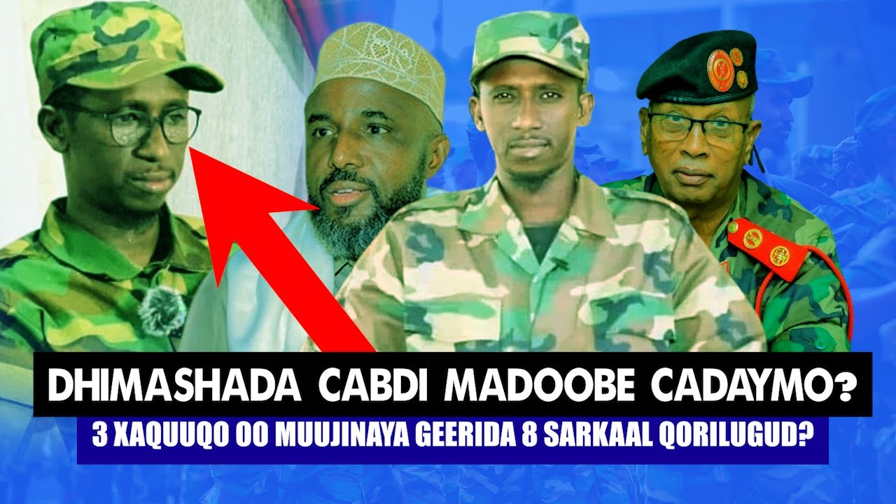 Xog Dhimashada Cabdi Madoobe Oo 3 Cadaymood laga Helay? Jabkii Dagaalka Qorilugud? Muuqaal Beena?