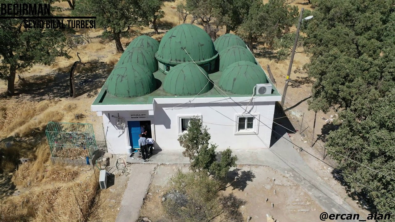 seyid bilal türbesi dron çekimi