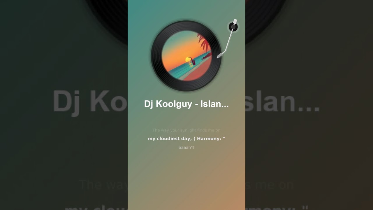 Dj Koolguy - Island Of You (Official Audio)