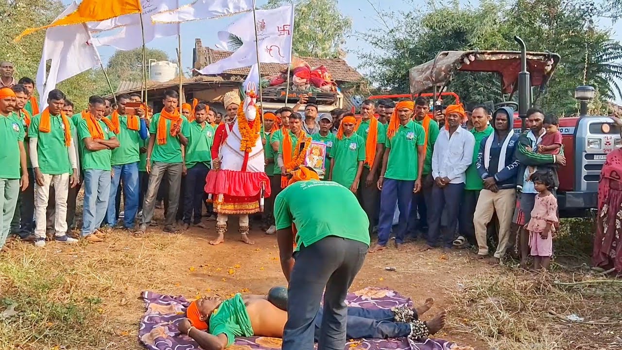 શ્રી વીર ભાથીજી મહારાજ યુવક મંડળ ઝાંક-તાબદાથી ફાગવેલ 🚩|padyatra |