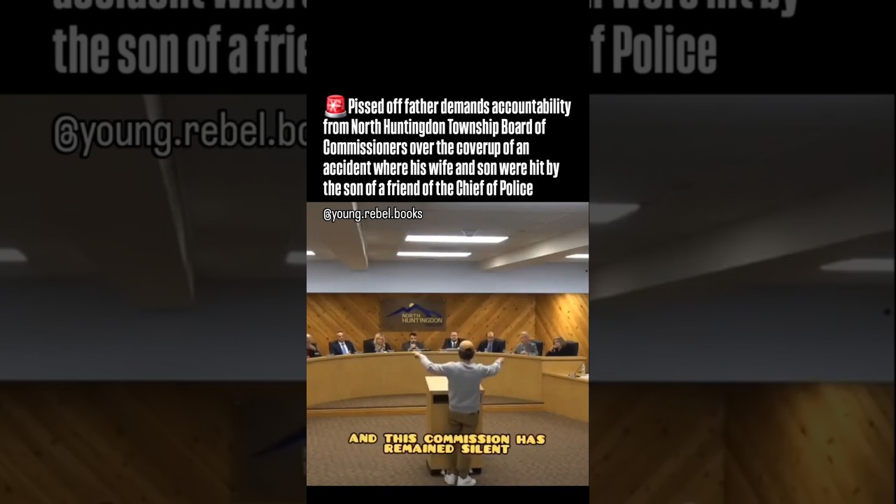 Citizen EXPOSES Police Cover-Up at Town Hall 😳🚨 #PoliceAccountability #Corruption #Justice