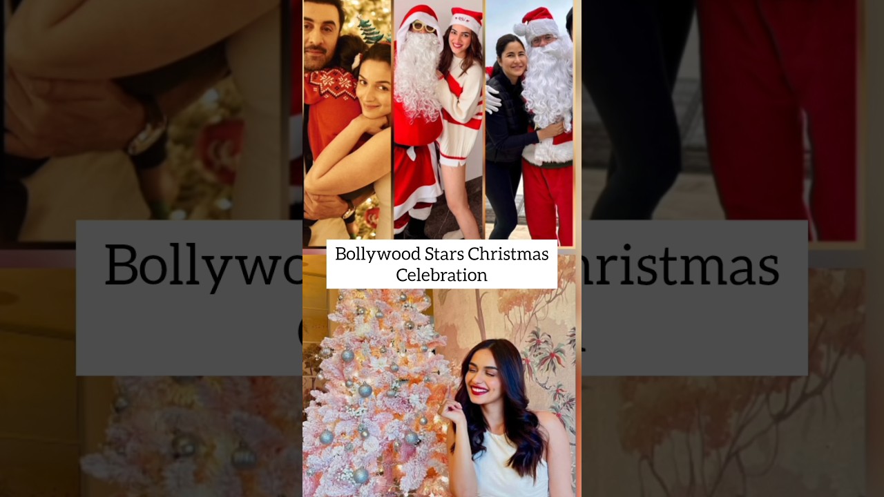 Bollywood Stars Christmas Celebration 😍🔥❤#shorts#celebritychristmascelebration#aliabhatt#katrinakaif