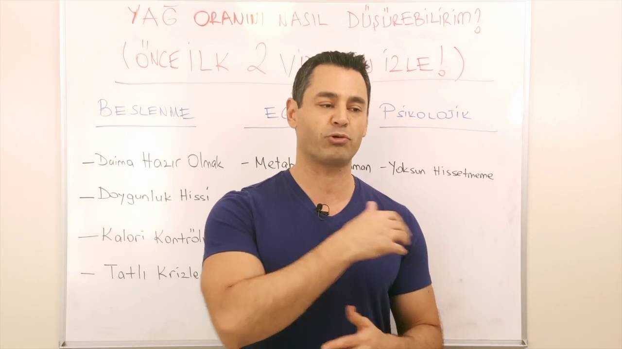 Yağ Oranı Nasıl Düşürülür? 1. Bölüm - Beslenme