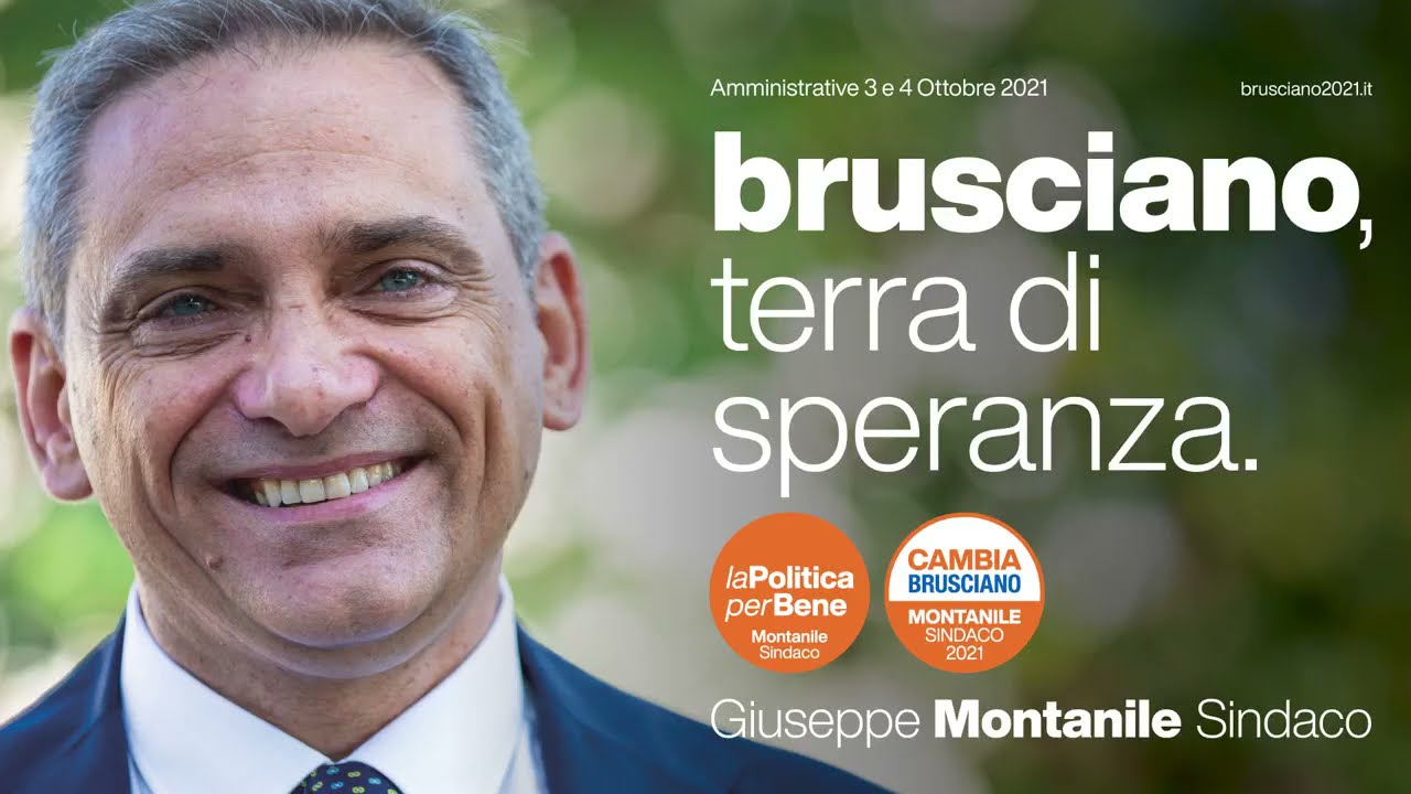 Spot Elettorale per Giuseppe Montanile, candidato alla carica di sindaco di Brusciano 2021