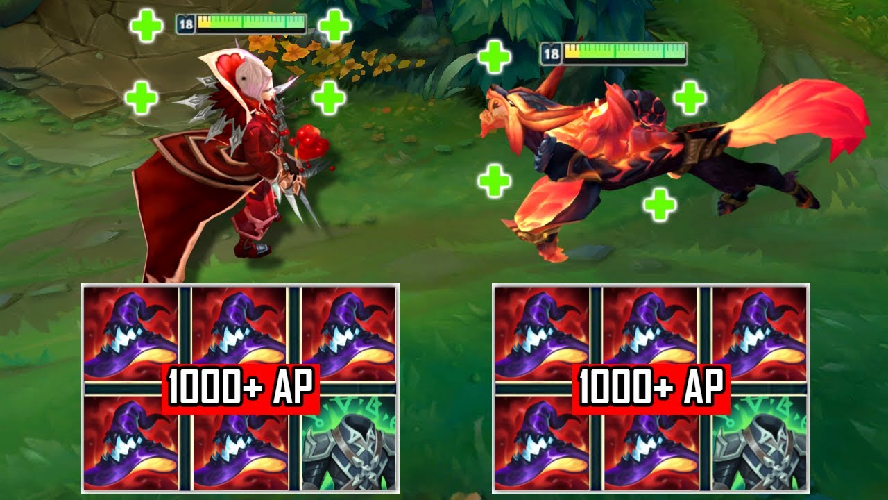 AP WARWICK vs AP VLADIMIR FULL BUILD FIGHTS & Best Moments!
