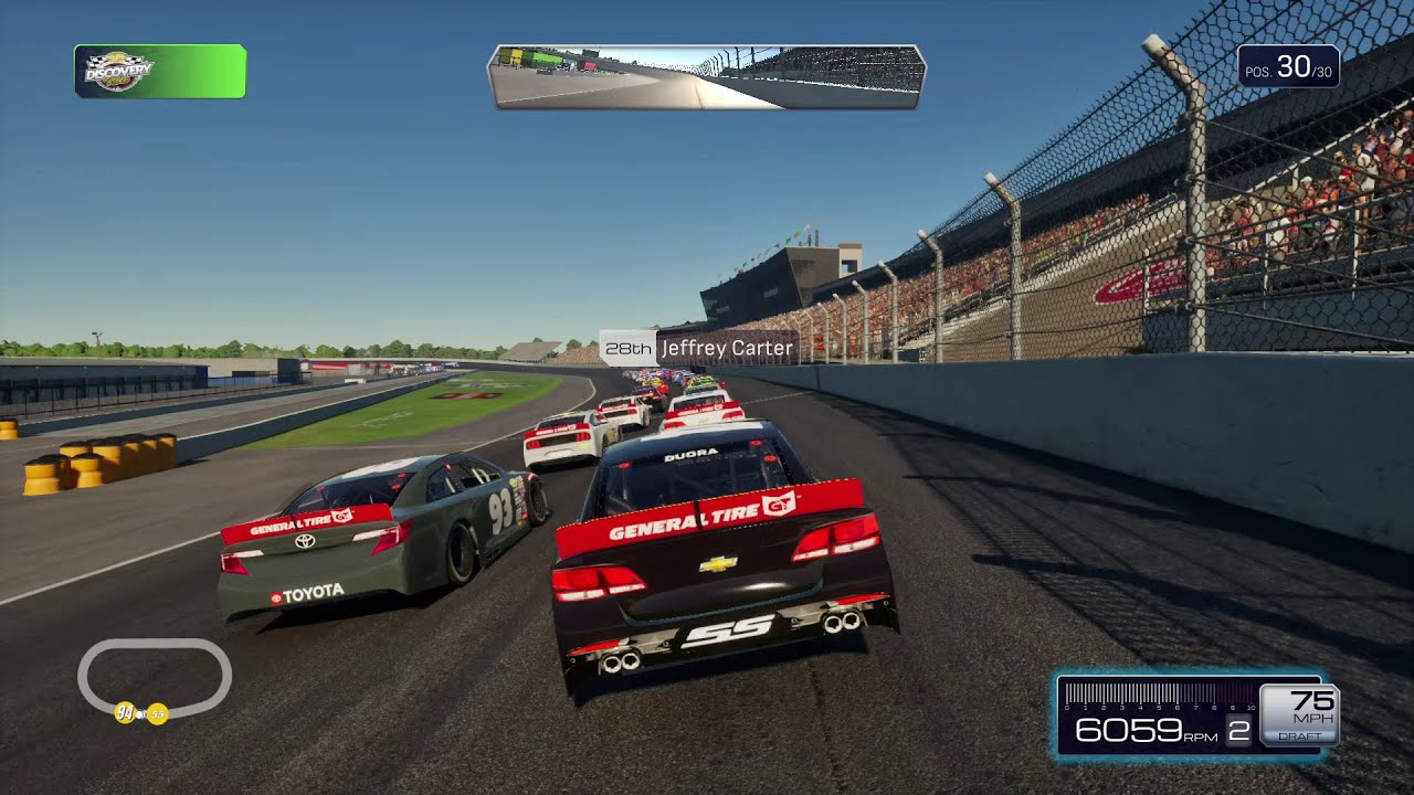 NASCAR 25 Career Gameplay Part 1
