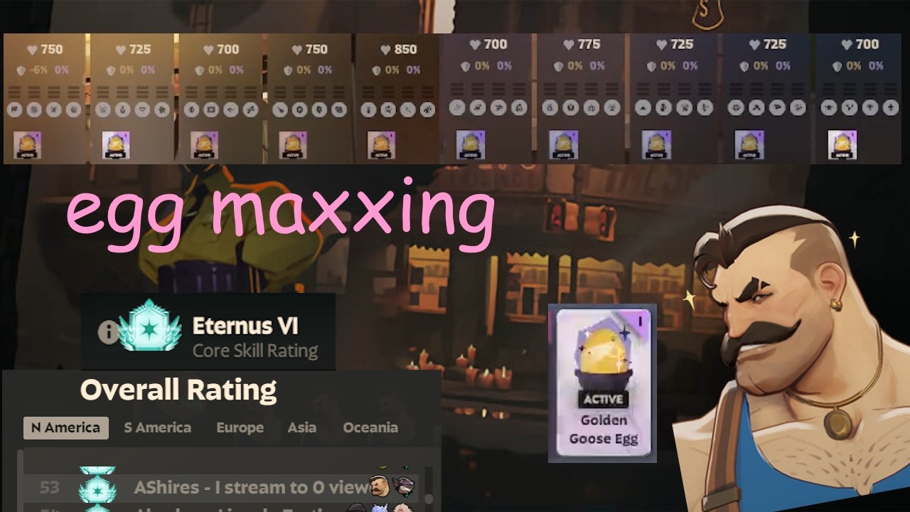 Egg maxxing in high-elo Deadlock
