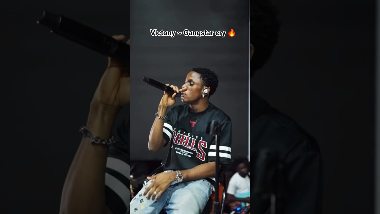 Victony ~ "Gangster cry" is touching🔥 