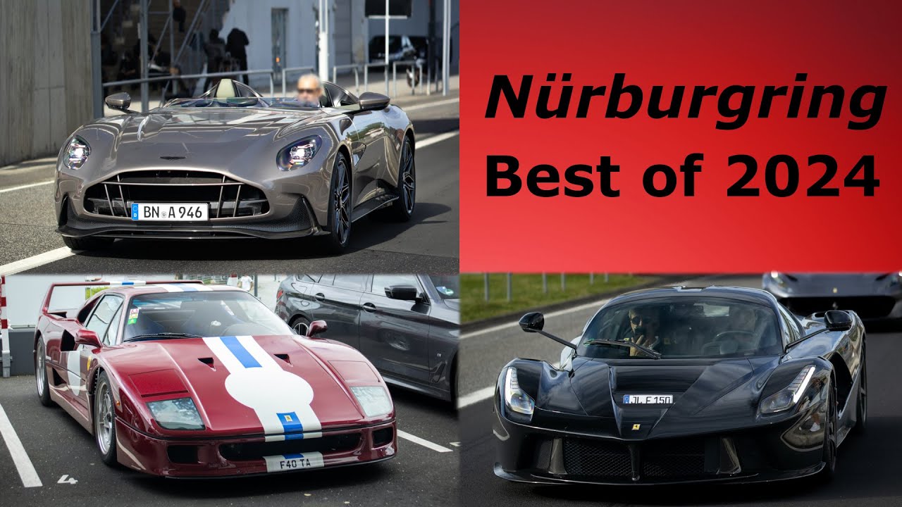 Best of Supercars at the Nürburgring 2024 - LaFerrari, DBR22, F40, 959, 918 Spyder