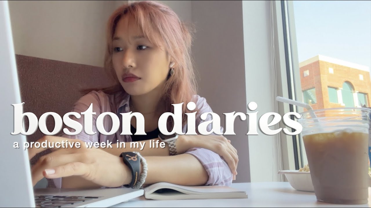 [vlog] boston diaries | biking to work, working in tech, taking classes, and good food in cambridge