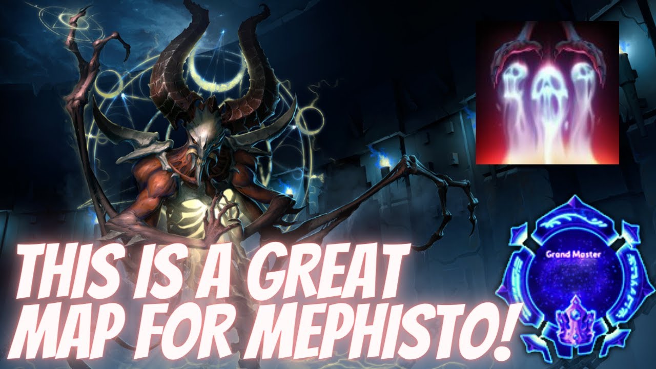 Mephisto Consume Souls - MEPH IS GREAT ON THIS MAP! - Grandmaster Storm League