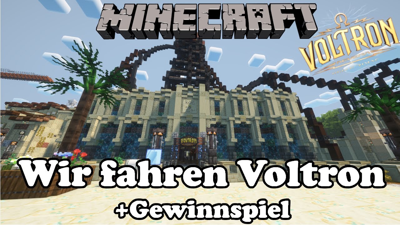Wir besuchen den Europa-Park in Minecraft #3 | Voltron + Kroation