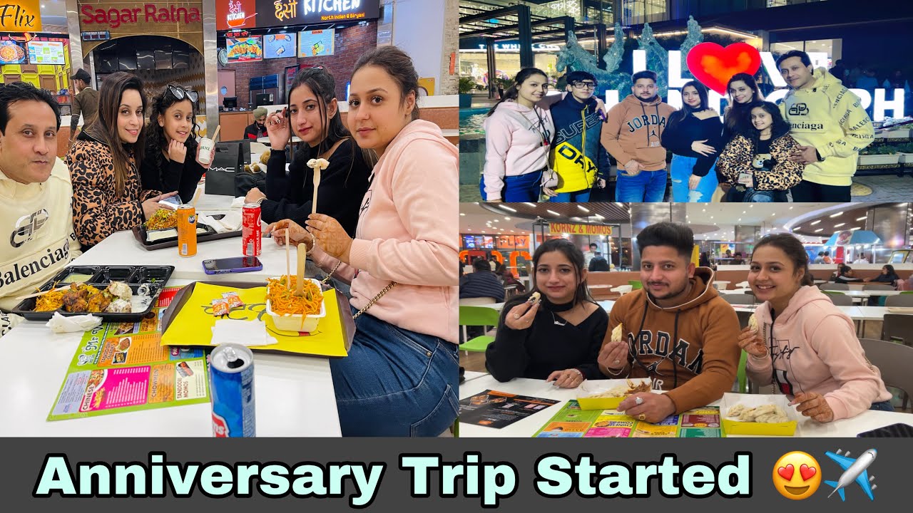 Anniversary Trip Started 😍✈️ || Celebration’s 🥳 || Angel’s Shivam First Anniversary 🧿❤️