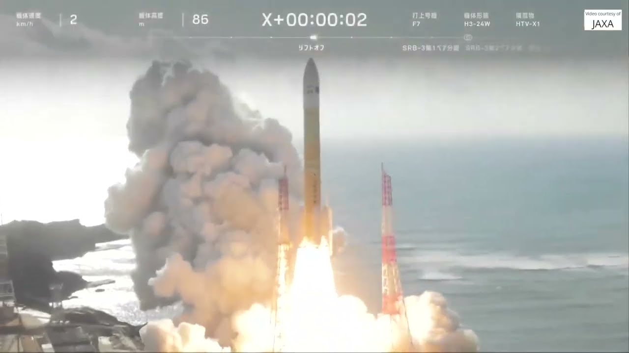 HTV-X1 launch