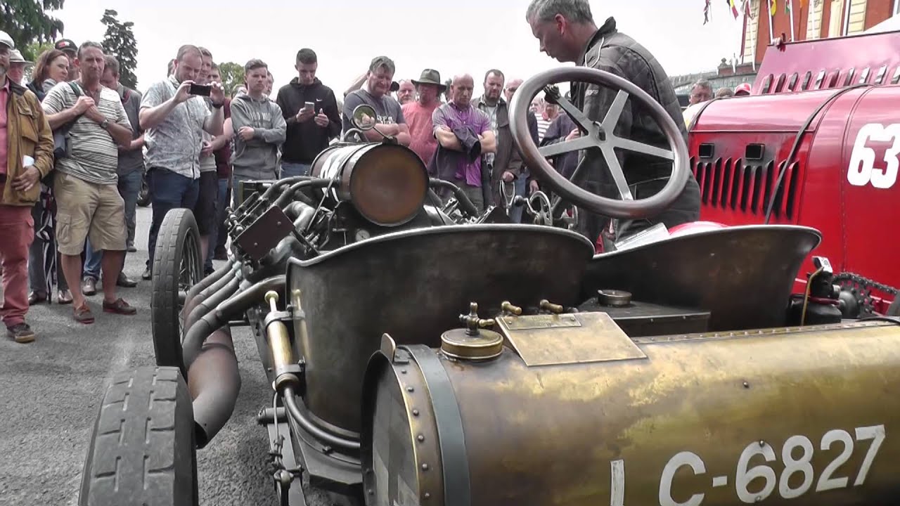 LC6827 1905 Darracq 25.4-litre engine Chateau Impney 2015