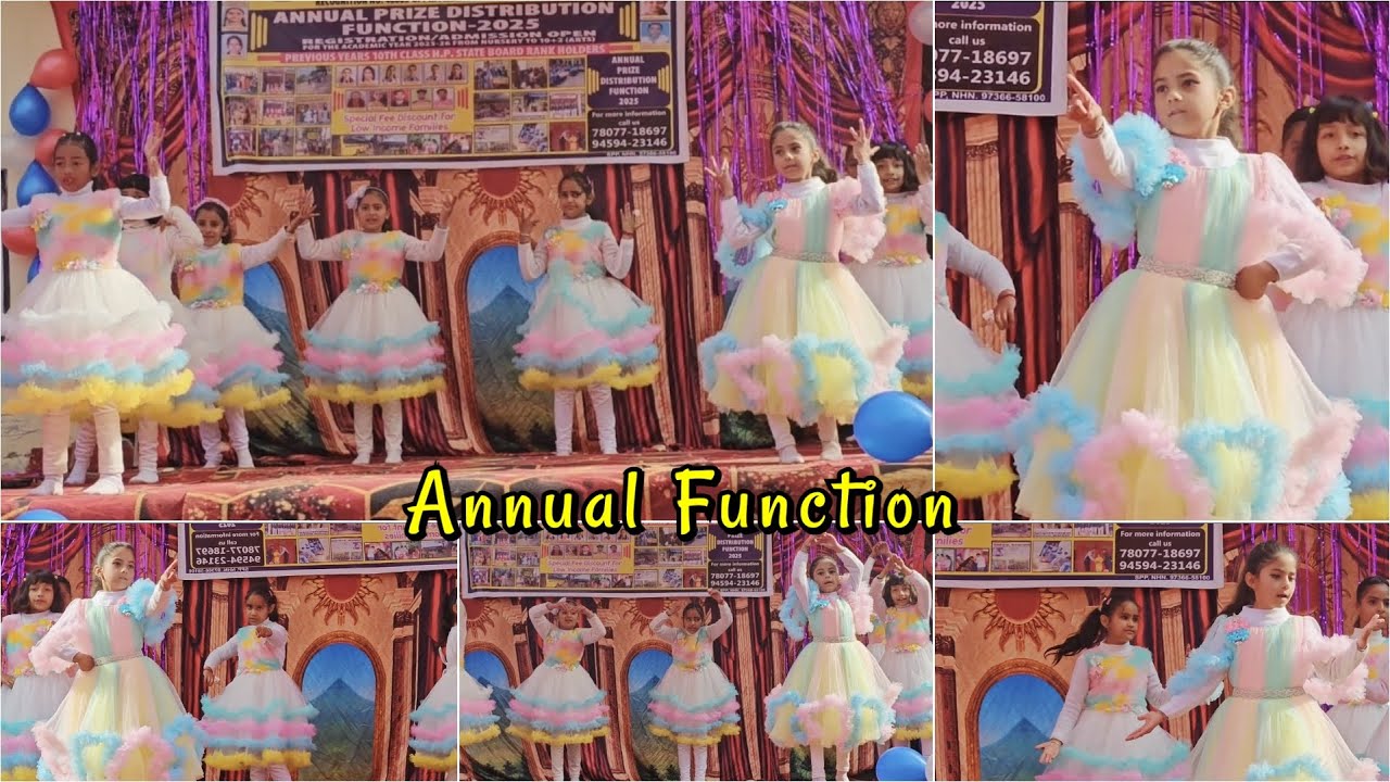 Dance performance during Annual Function of New Way Public Sr Sec School Shambhuwala. #himachal