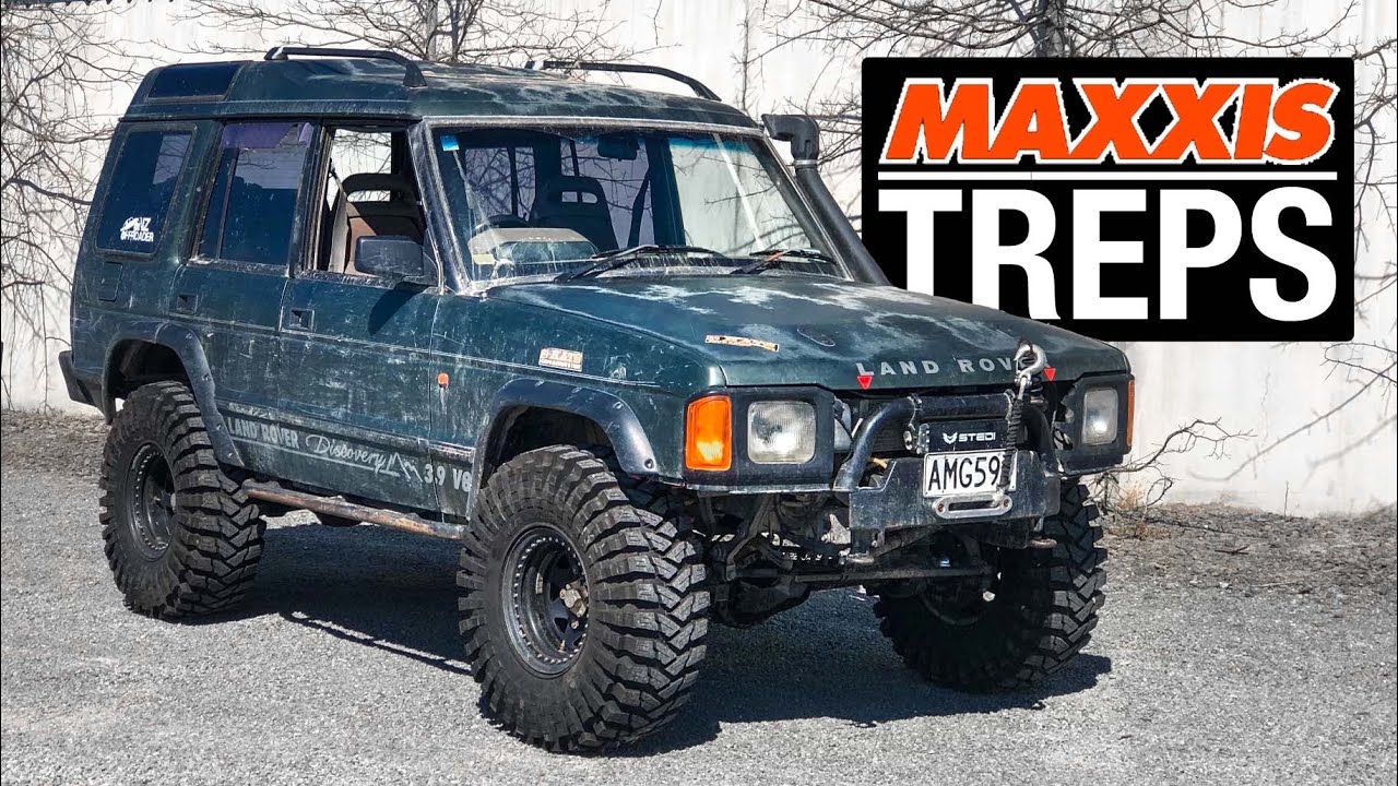 LANDO получает 35-дюймовые покрышки MAXXIS TREPADORS!!! Установка 35-дюймовых покрышек на Discove...