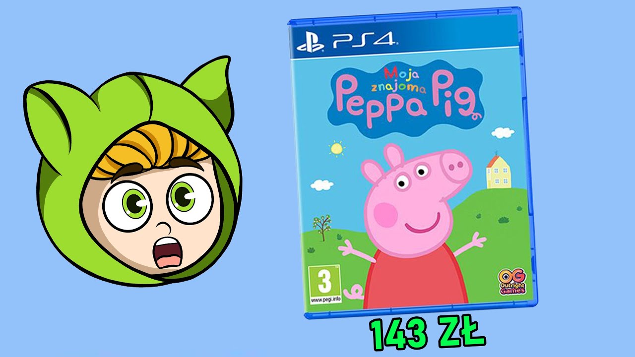 KUPIŁEM GRĘ O ŚWINCE PEPPIE ZA 143zł...