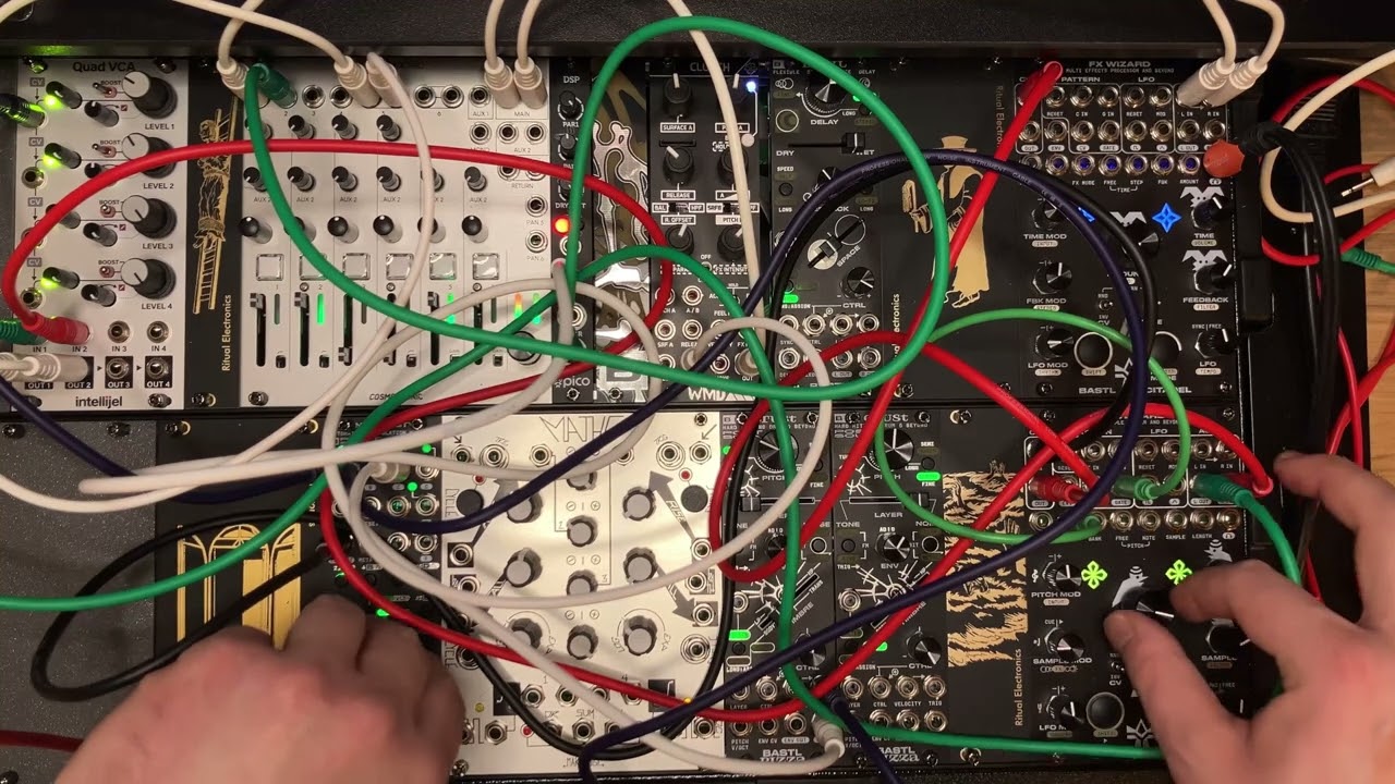 Modular Techno - Jamuary #2 / Wave Bard / FX Wizard / 2x Crust / Basil