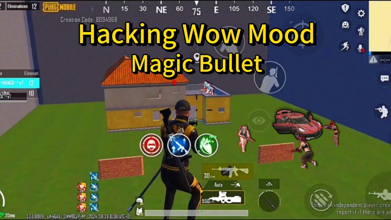 Hacking Wow Mood  Magic Bullet  Fastest 1 vs 1 Fight Mode @PUBGMOBILEPakistan