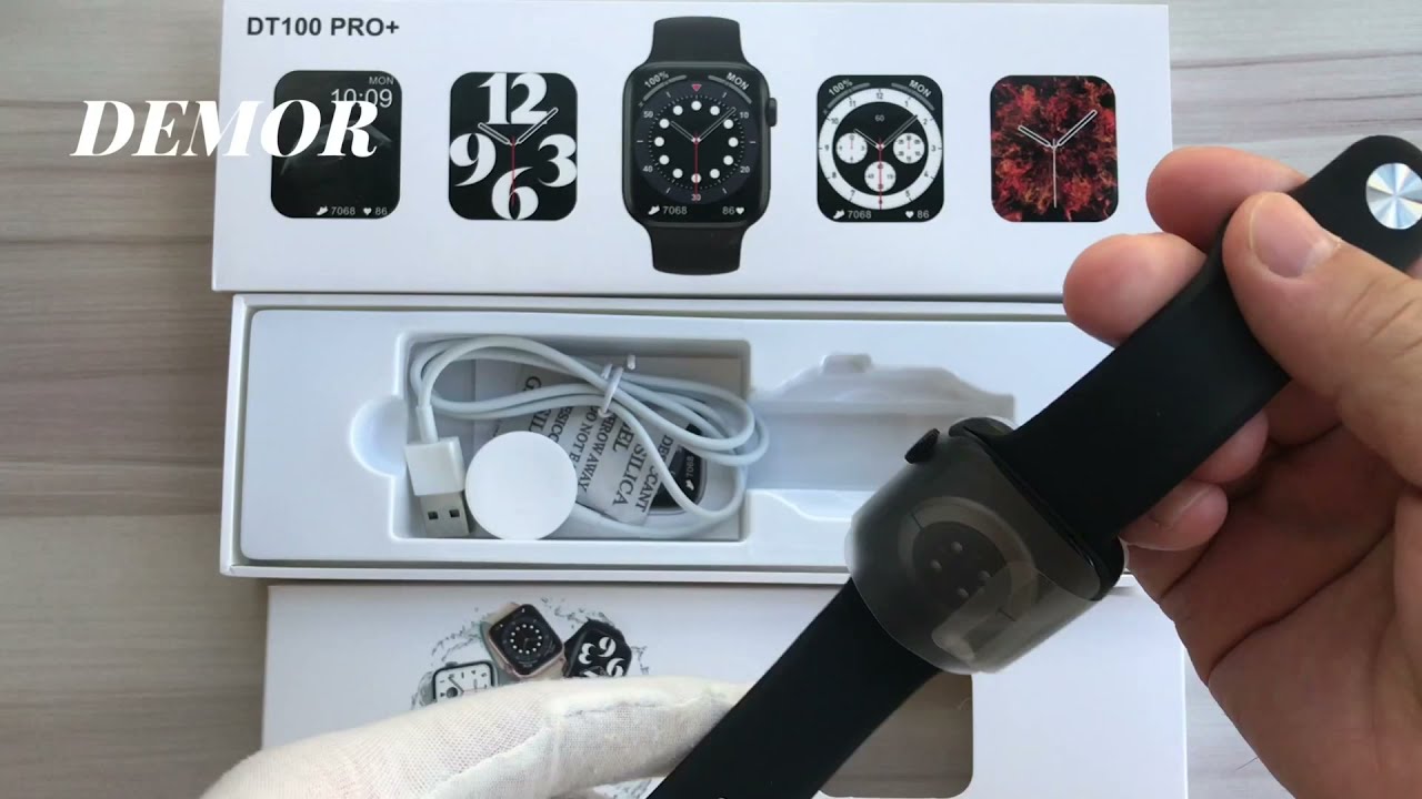 DEMOR DT100 Pro Plus Smartwatch DT100 PRO+ IWO Series 6 44mm 1.78