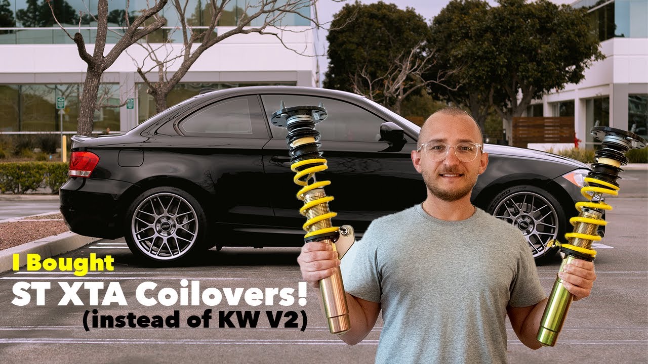 Unboxing ST XTA Coilovers for my BMW 135i