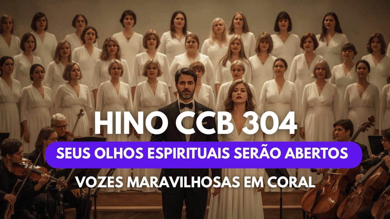 HINO CCB 304 - 'Cristo &eacute; a Esperan&ccedil;a' Hin&aacute;rio 5 | Cantado Coral e Orquestra 