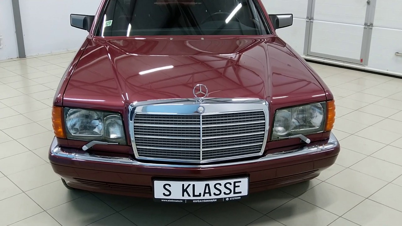 #Mercedes-Benz #300SE, #W126, 1986 год выпуска, пробег 63 тыс. км. #олдтаймер, #terminal60